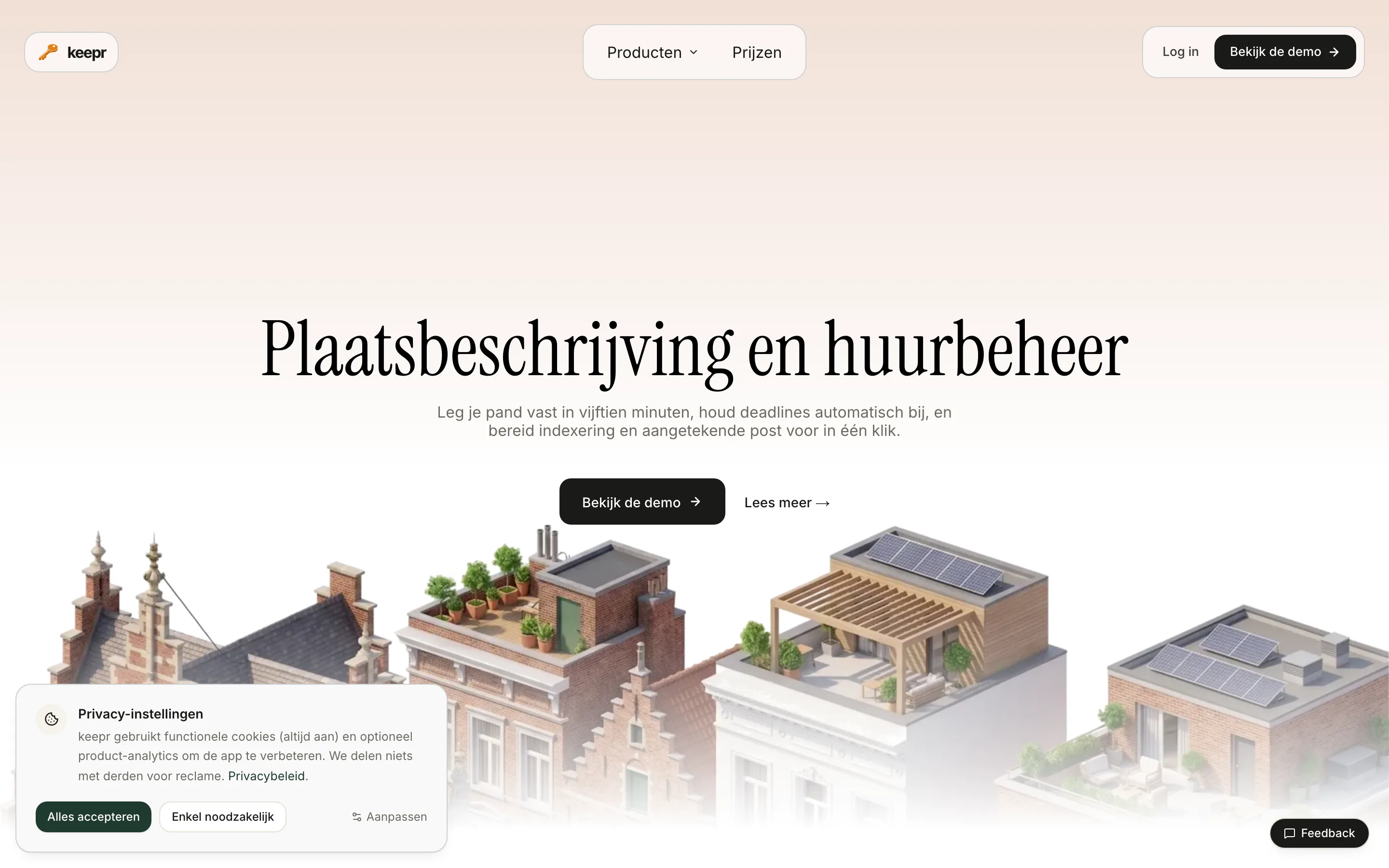Keepr: A Belgian landlord signs a new tenant and the paperwork eats